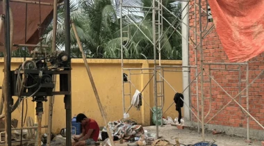 Công trình khoan giếng công nghiệp khu vực Cần Đước – Long An