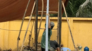 Công trình thi công khoan giếng công nghiệp Quận 9 – TP. Hồ Chí Minh
